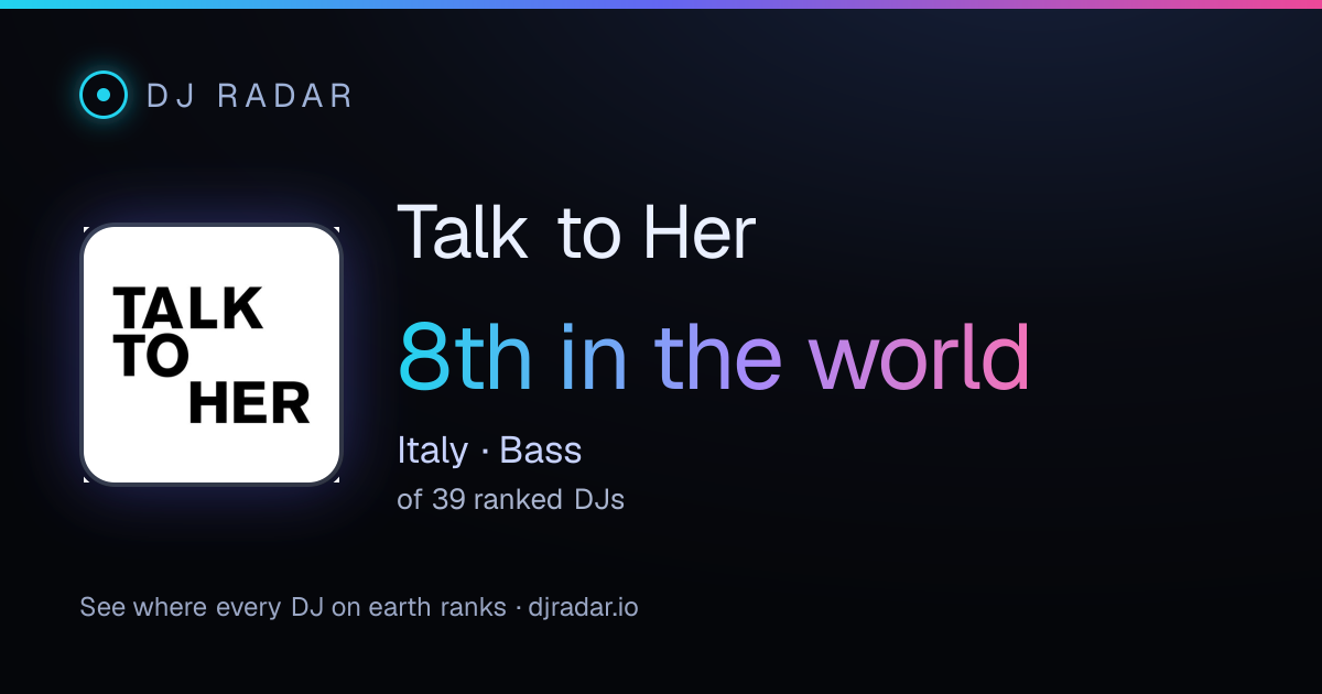 Shareable card: Talk to Her 8th