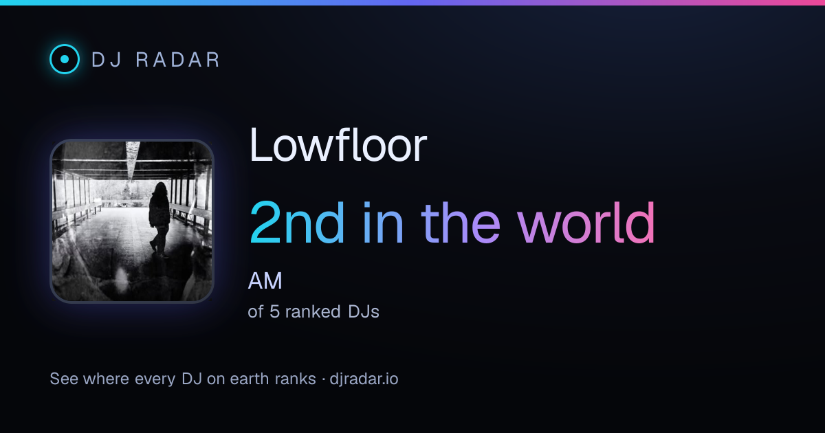 Shareable card: Lowfloor 2nd