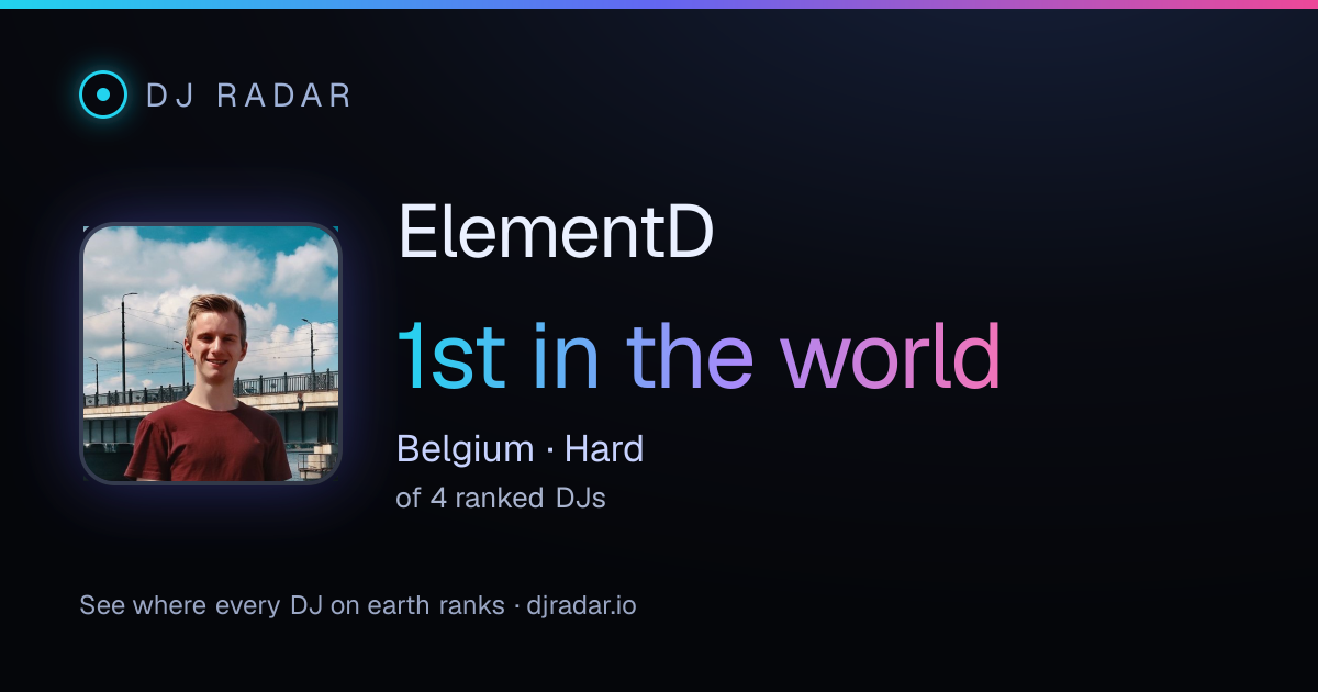 Shareable card: ElementD 1st