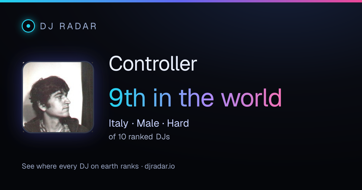 Shareable card: Controller 9th