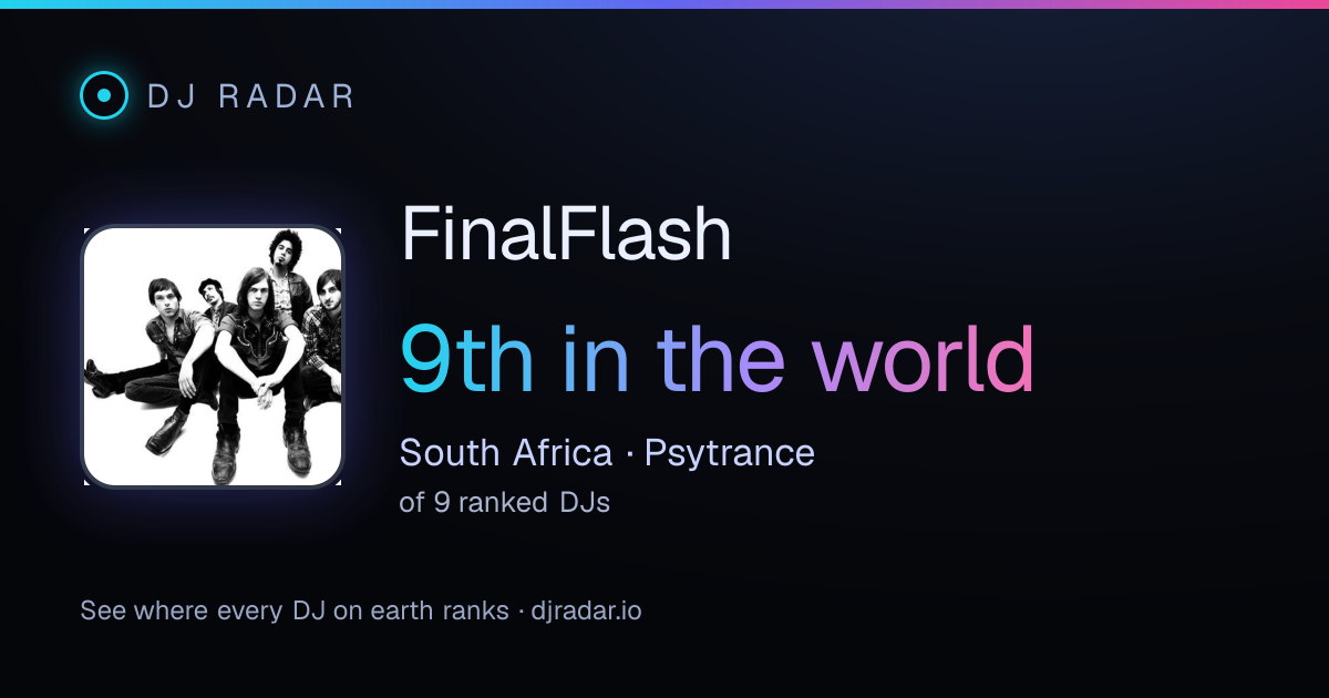 Shareable card: FinalFlash 9th