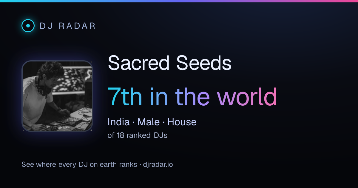 Shareable card: Sacred Seeds 7th