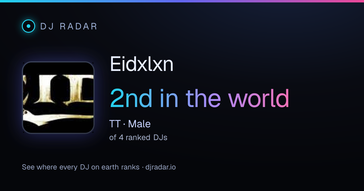 Shareable card: Eidxlxn 2nd