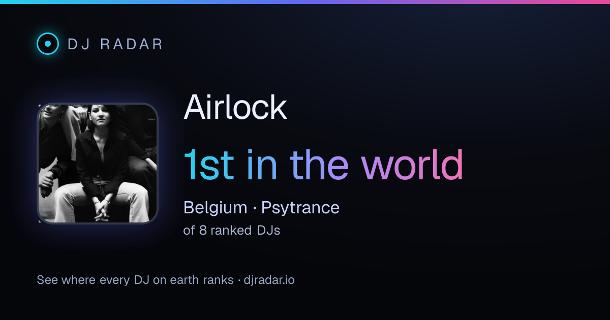 Shareable card: Airlock 1st