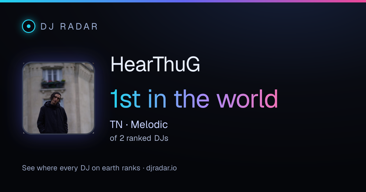 Shareable card: HearThuG 1st