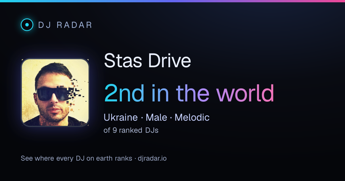 Shareable card: Stas Drive 2nd
