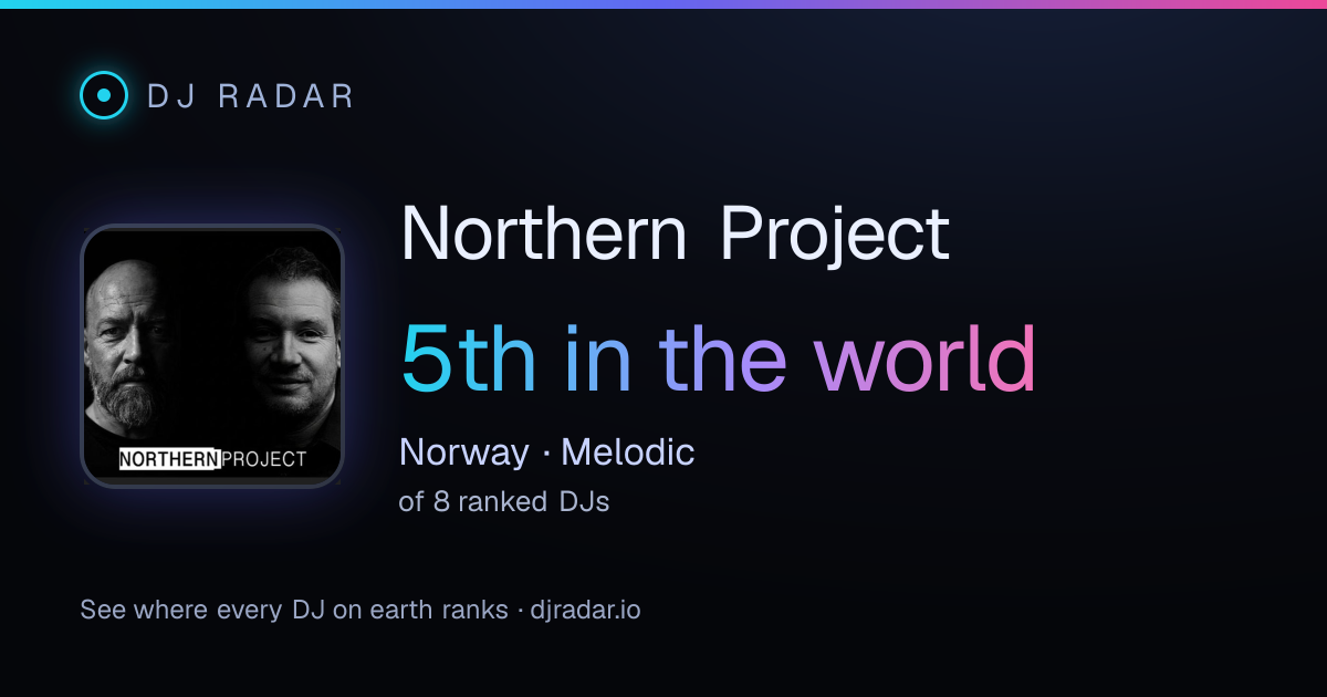 Shareable card: Northern Project 5th