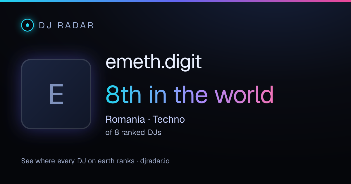 Shareable card: emeth.digit 8th