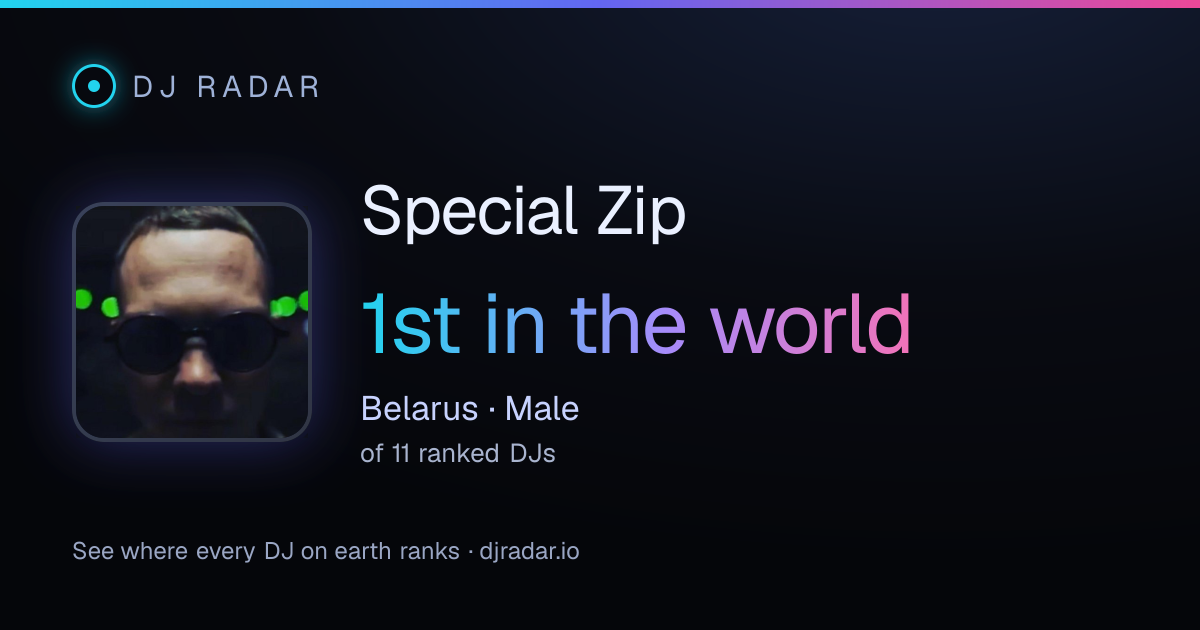 Shareable card: Special Zip 1st