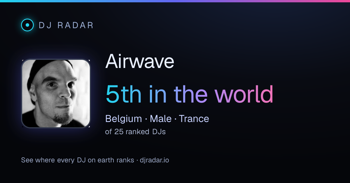 Shareable card: Airwave 5th