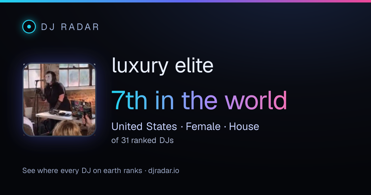 Shareable card: luxury elite 7th