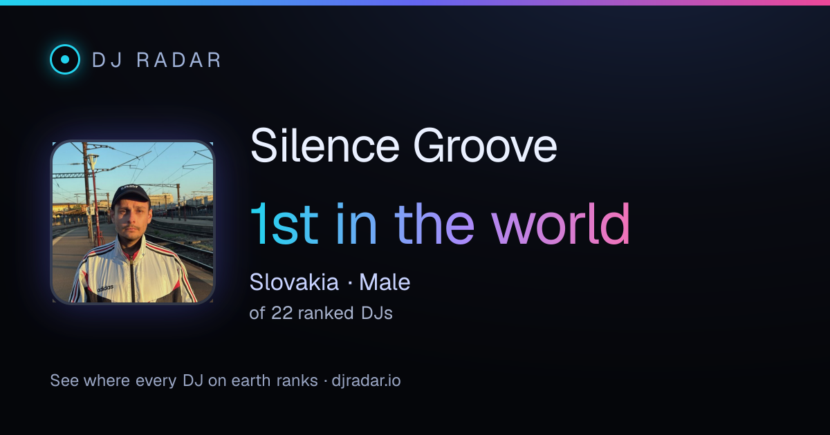 Shareable card: Silence Groove 1st