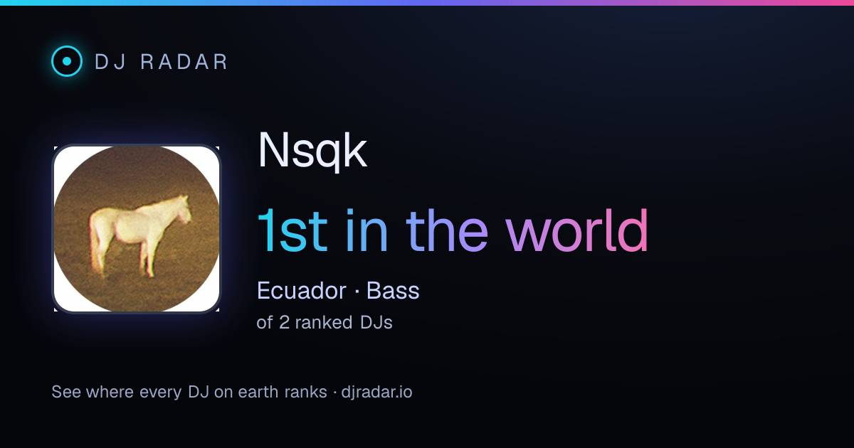 Shareable card: Nsqk 1st
