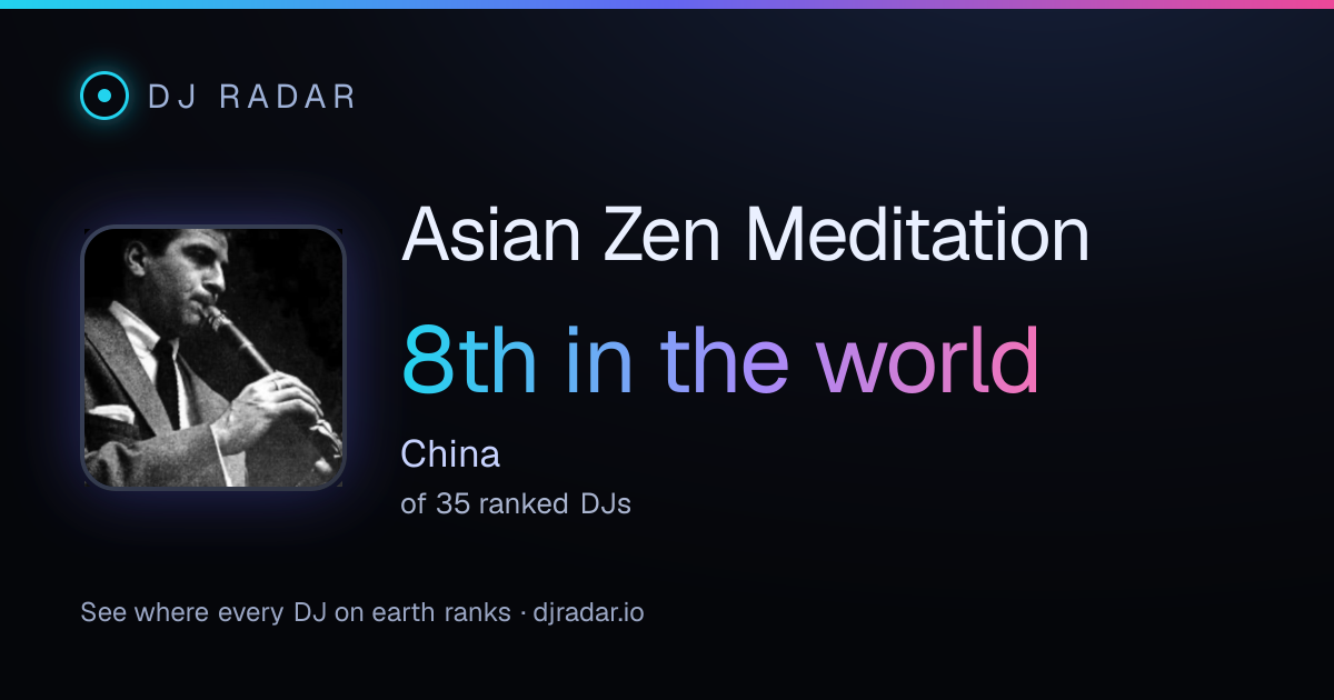 Shareable card: Asian Zen Meditation 8th