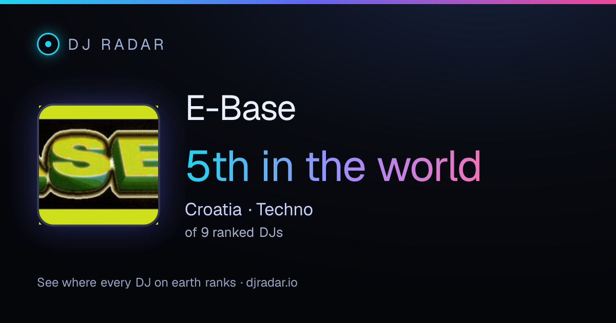 Shareable card: E-Base 5th