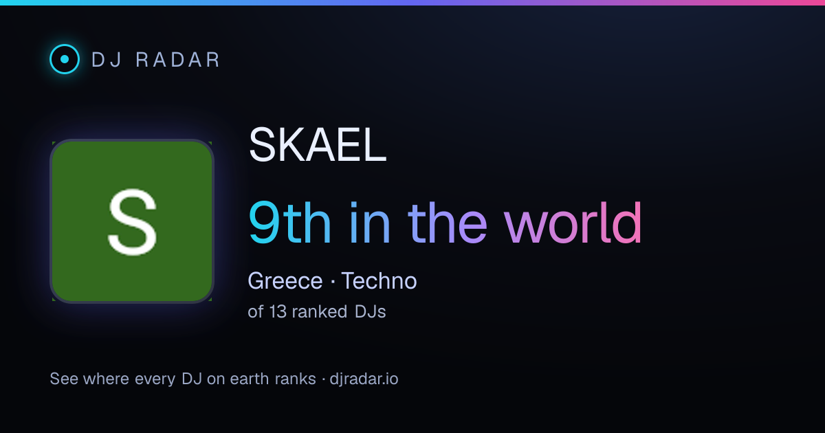 Shareable card: SKAEL 9th