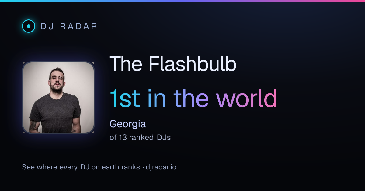 Shareable card: The Flashbulb 1st