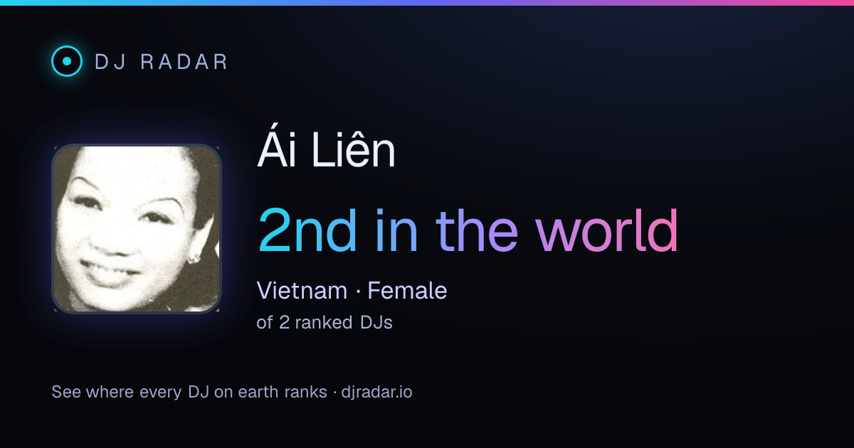 Shareable card: Ái Liên 2nd