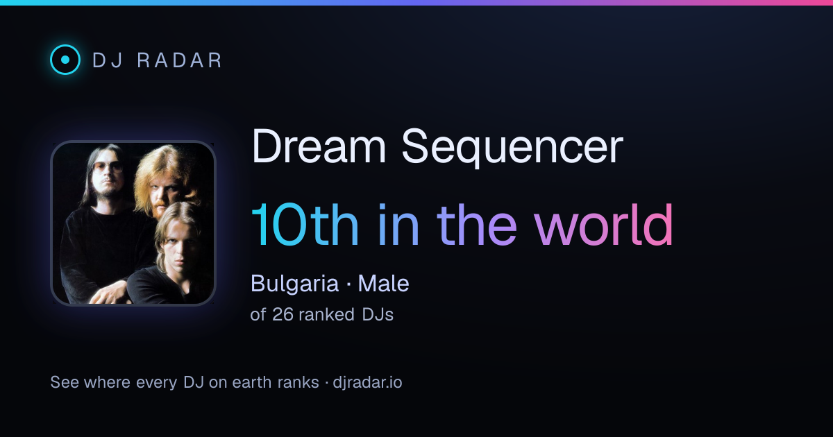 Shareable card: Dream Sequencer 10th