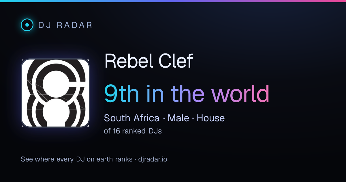 Shareable card: Rebel Clef 9th