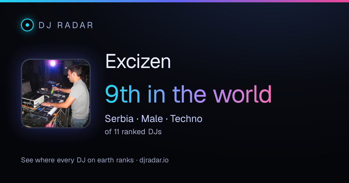 Shareable card: Excizen 9th