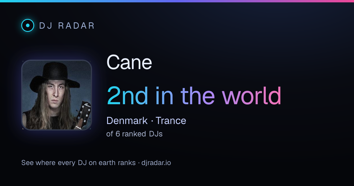 Shareable card: Cane 2nd