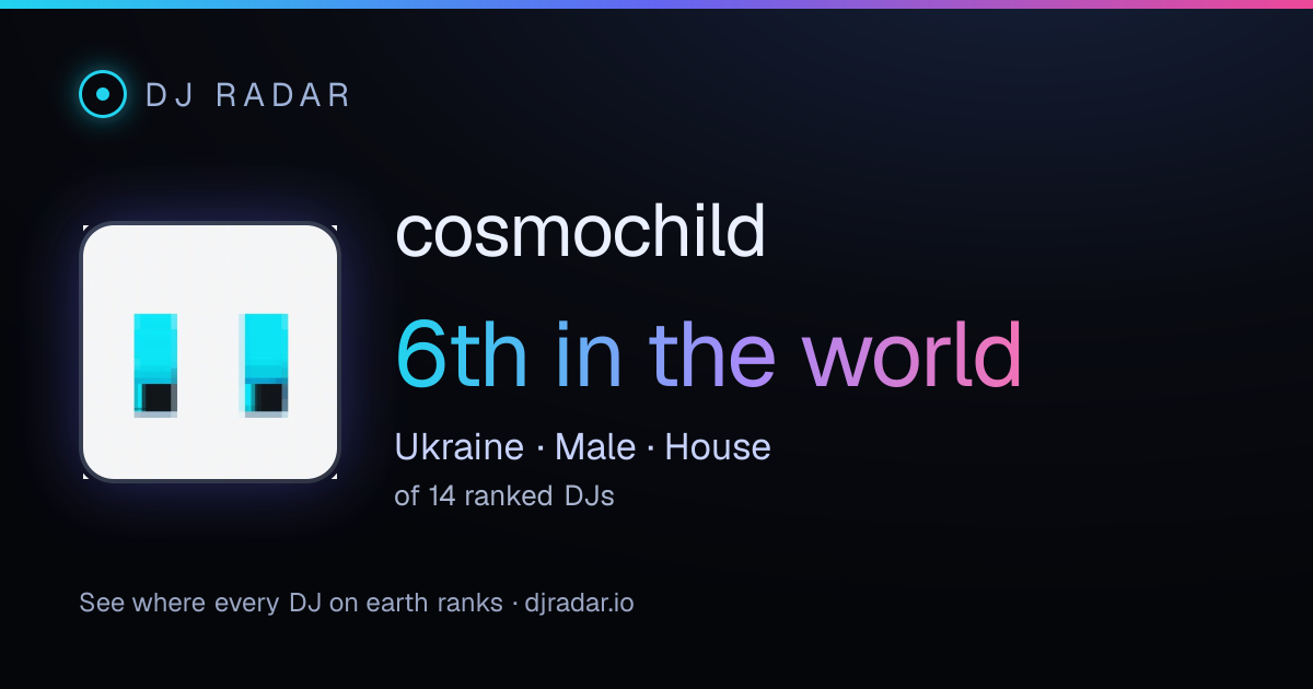 Shareable card: cosmochild 6th