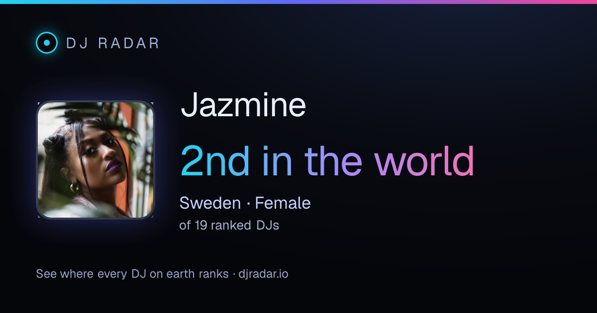 Shareable card: Jazmine 2nd