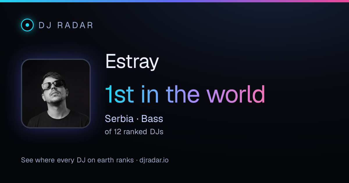 Shareable card: Estray 1st