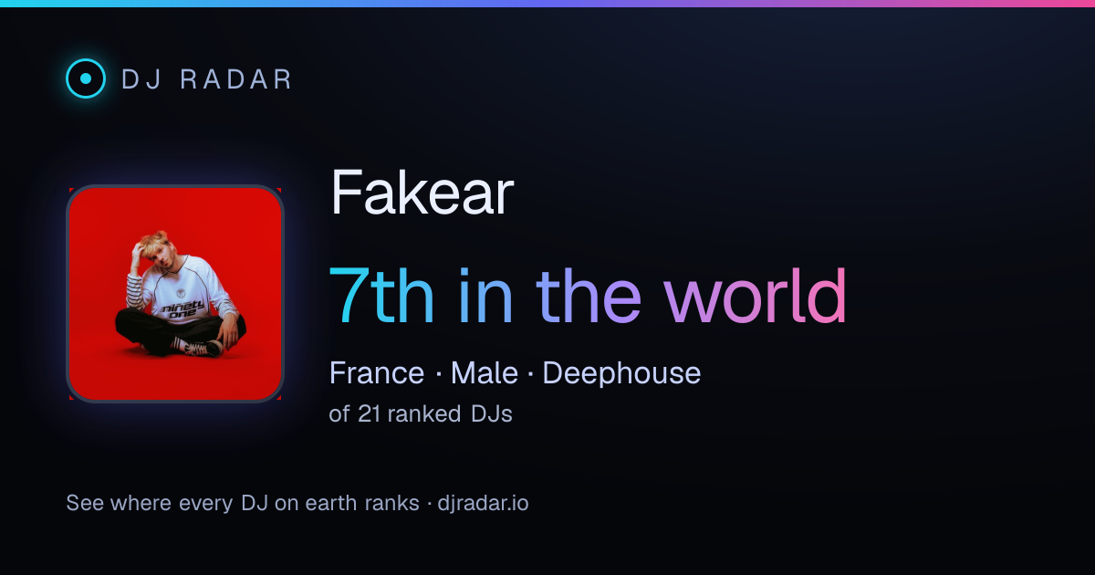 Shareable card: Fakear 7th