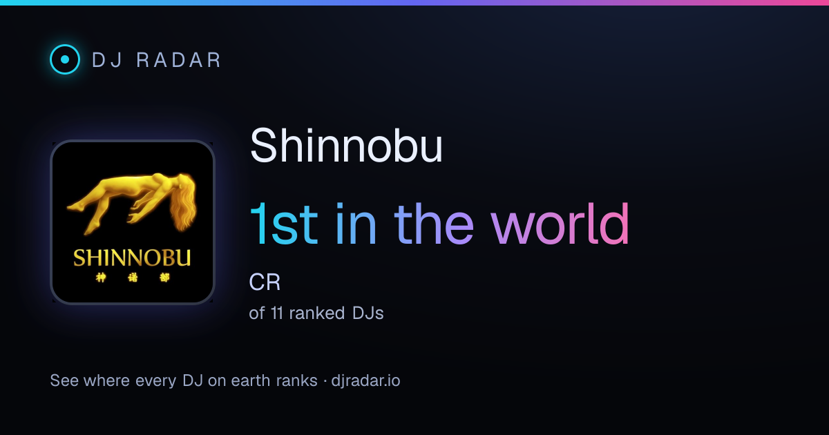 Shareable card: Shinnobu 1st