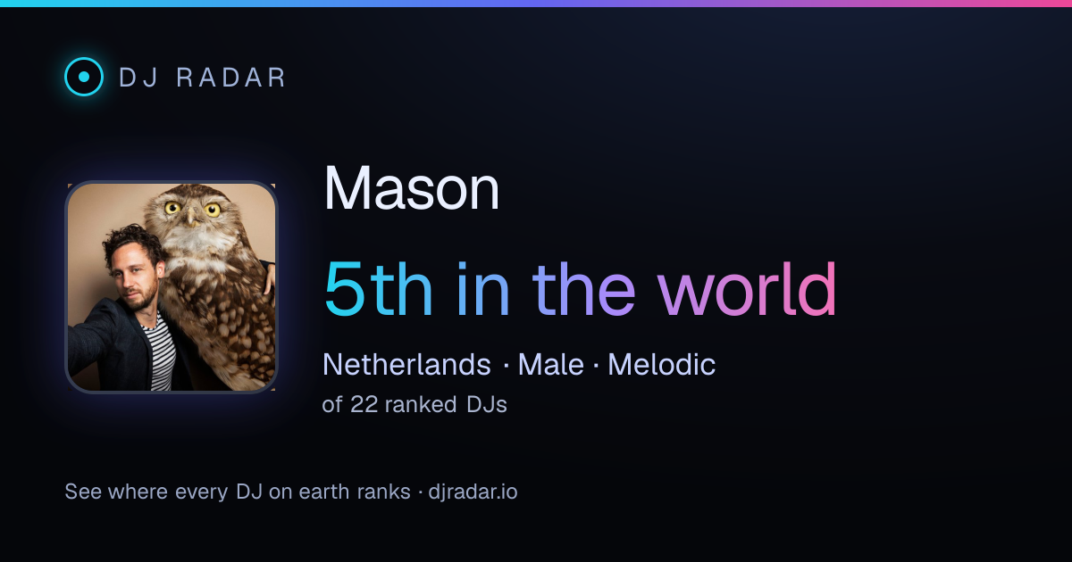 Shareable card: Mason 5th