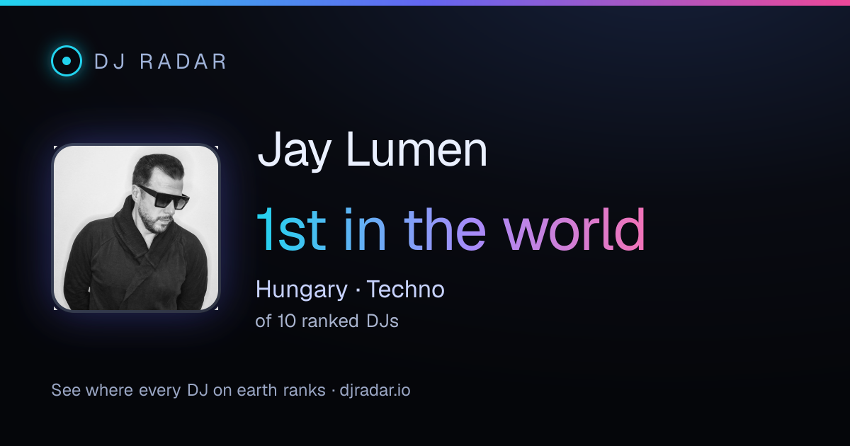 Shareable card: Jay Lumen 1st