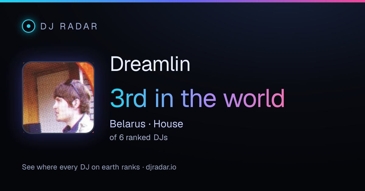 Shareable card: Dreamlin 3rd