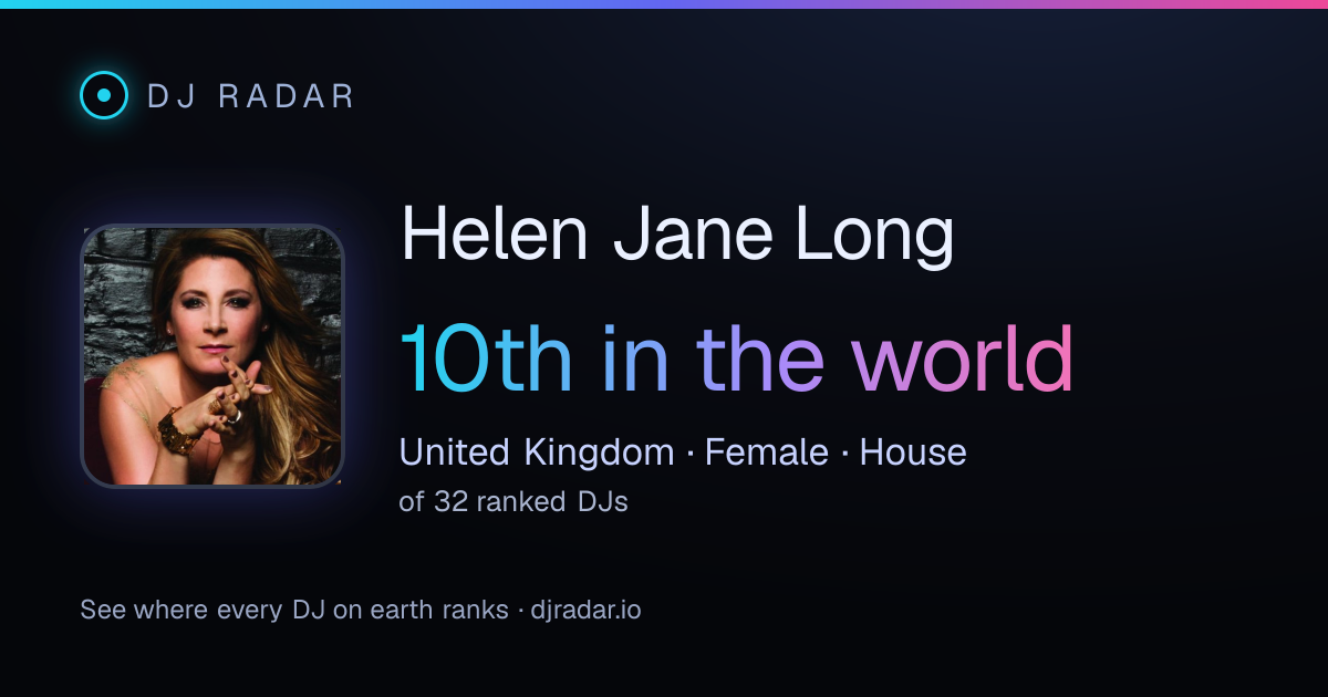 Shareable card: Helen Jane Long 10th