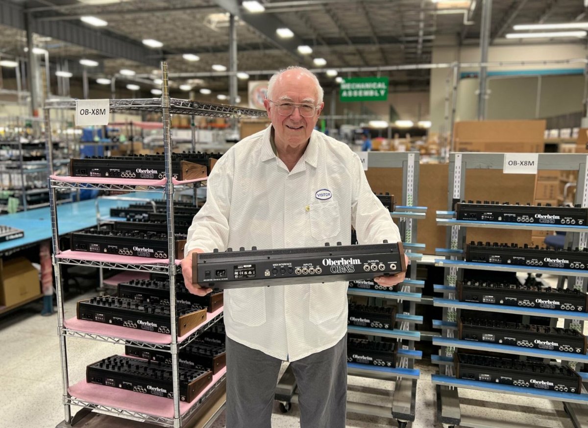 The man behind Oberheim’s greatest synths is 90 and still building in his lab