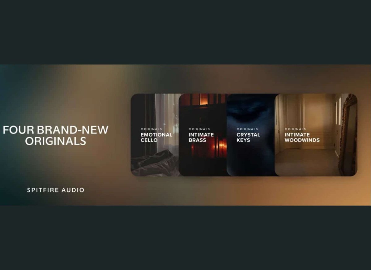 Splice Adds Four New Spitfire Audio Originals Libraries