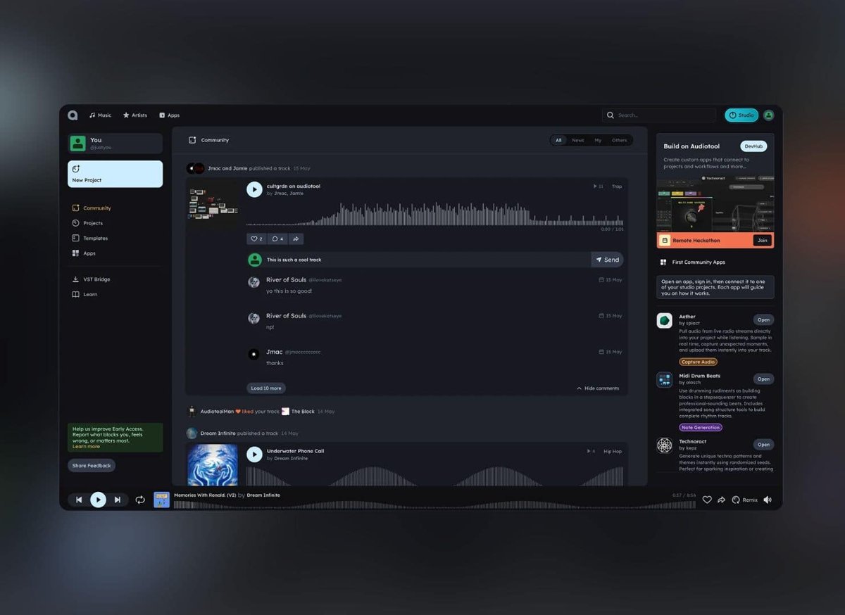 Free browser DAW launches with real-time multiplayer and custom instrument building